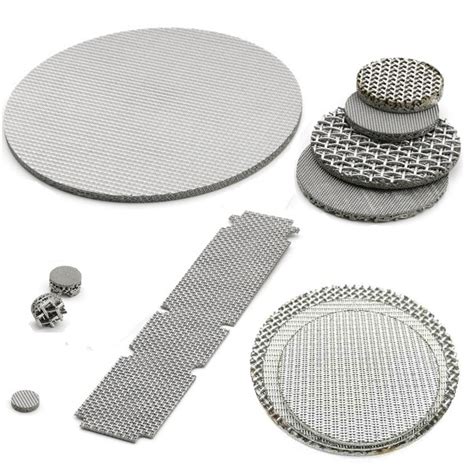 Multi Layer Sintered Woven Wire Mesh Discs Metart Building Tech Co Ltd