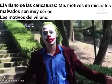 Título El villano de las caricaturas be like Meme subido por Memero