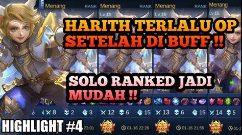 Solo Ranked Jadi Mudah Pake Hero Ini Setelah Di Buff Moonton