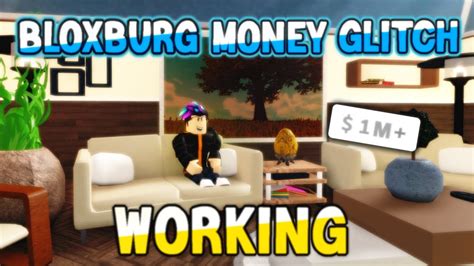 Money Glitch Roblox Bloxburg Youtube