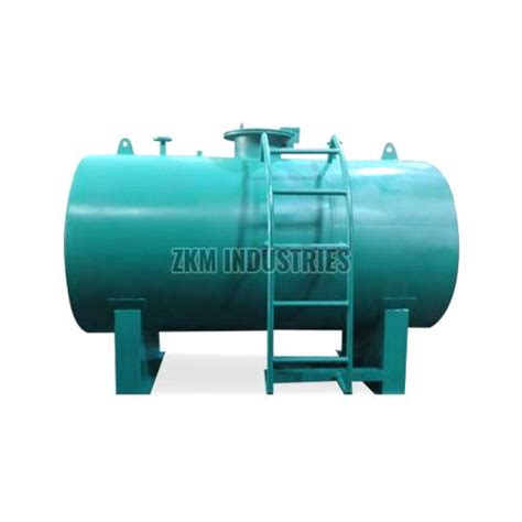 Mild Steel Horizontal Cylindrical Storage Tank Grade Semi Automatic