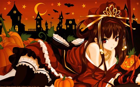 Anime Halloween Wallpapers Wallpapersafari