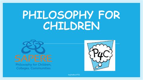 Philosophy for Children CPD | Teaching Resources