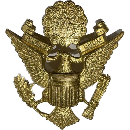 Insigne De Casquette Officier US Army GEMSCO