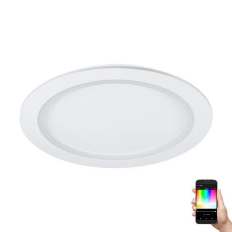 Eglo Plafonnier Led Rgbw Intensit Variable Padrogiano Z Led