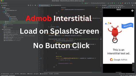 Admob Interstitial Ad Load On SplashActivity Implementation Android