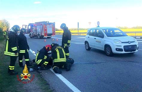 Incidente Con Feriti All Imbocco Del Casello Autostradale Di Carisio