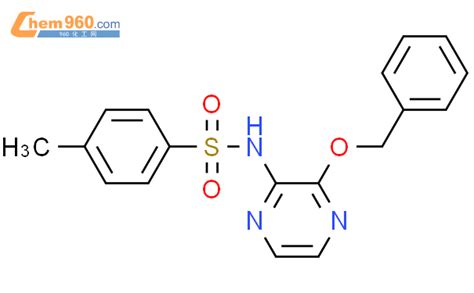 648884 02 0 Benzenesulfonamide 4 Methyl N 3 Phenylmethoxy Pyrazinyl