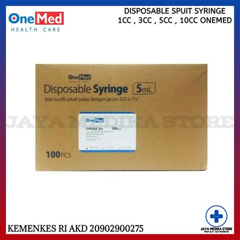 Jual Spuit 5cc Syringe 5cc Alat Suntikan 5cc Disposable Syringe