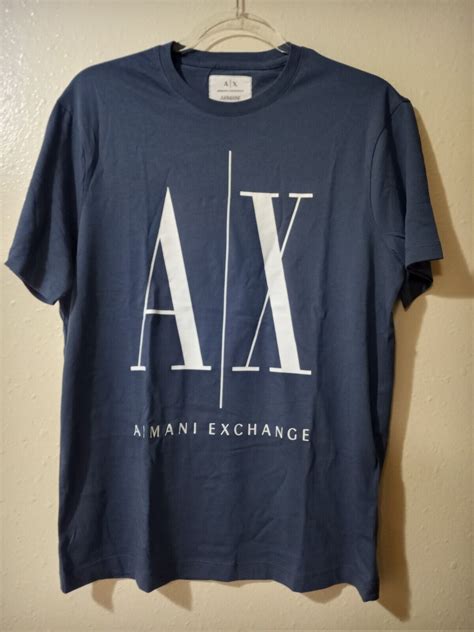 Armani Exchange Icon Period Mens T Shirt Ebay