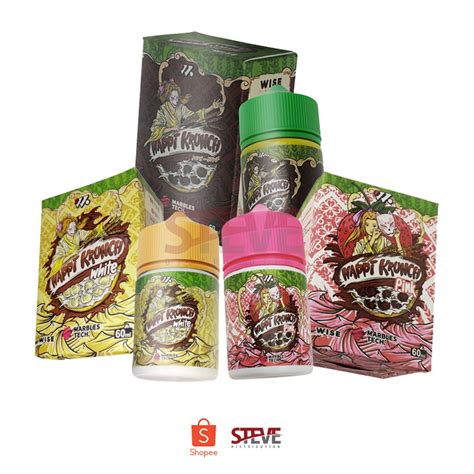 Jual Liquid Happi Krunch 60ml By Wise Juice Shopee Indonesia