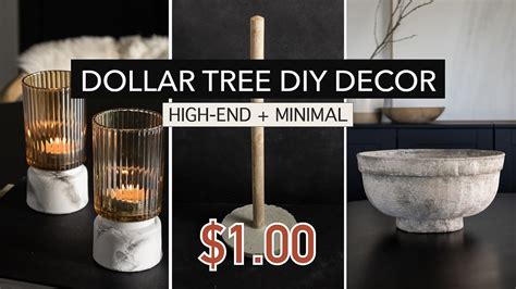 Diy Decor From Dollar Tree Dupes From Rh And Anthropologie