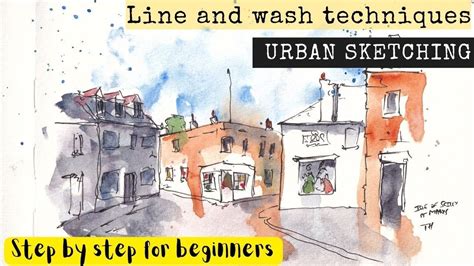 Pen And Wash Steps Youtube Sketches Tutorial Art Pens Urban