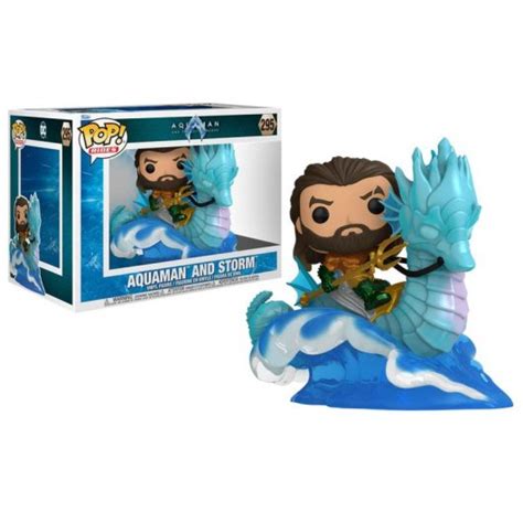 Funko Pop Ride Deluxe Dc Comics Aquaman Y El Reino Perdido Aquaman En