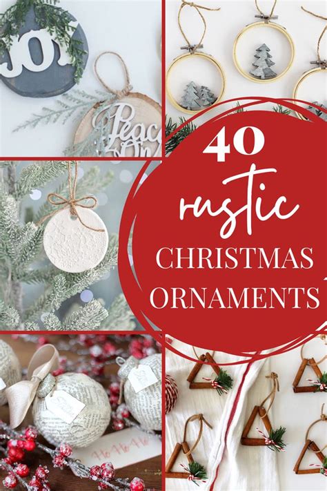 Cheap Easy Diy Christmas Ornaments Farmhouse Style Diy