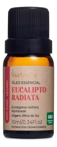 Aceite esencial Via Aroma Óleo Essencial Puro e Natural Eucalipto