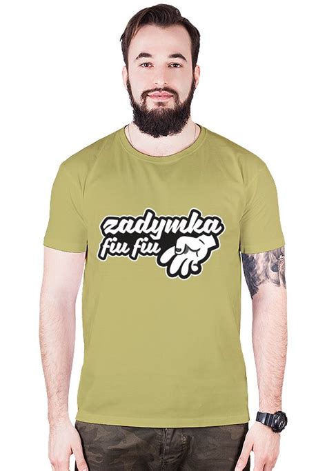 Medusa Official SHOP ZADYMKA FIU FIU NOWOŚĆ Koszulka męska