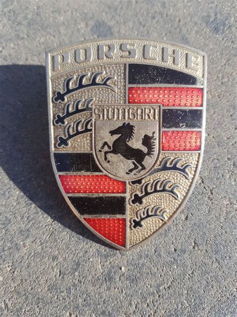 Emblem / mascot - Porsche 911 embleem 1971 - Porsche - - Catawiki