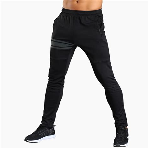 2018 Fashion Men Quick Dry Outdoor Pants Jogging Trousers Soccer Sport