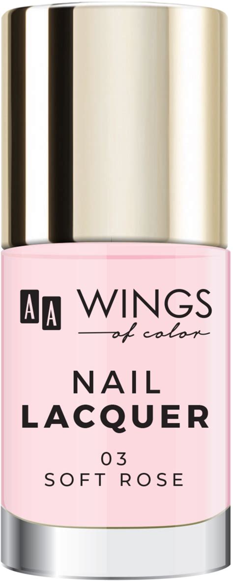 Aa Wings Of Color Lakier Do Paznokci Nr Soft Rose Ml