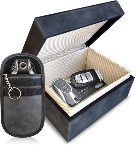 Faraday Box For Car Keys Faraday Pouch For Car Keys Double Layer