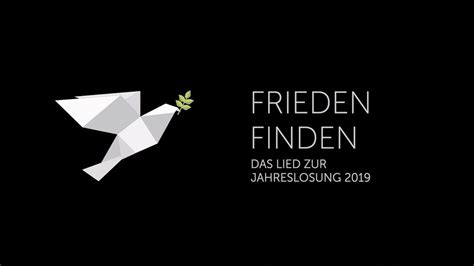 Frieden Finden Lied Zur Jahreslosung Youtube