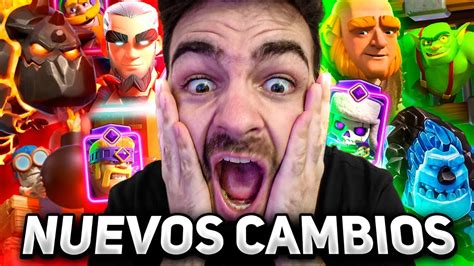 NUEVOS CAMBIOS DE BALANCE EN CLASH ROYALE YouTube