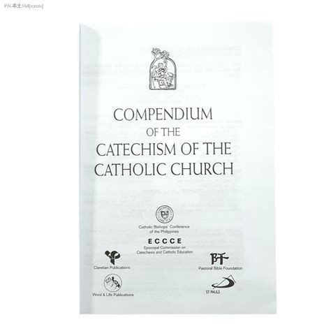 Cod Compendium Of Catechism Catholic Church Lazada Ph