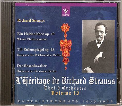 目立った傷や汚れなしD00144033 CD リヒャルトシュトラウスLheritage De Richard Strauss