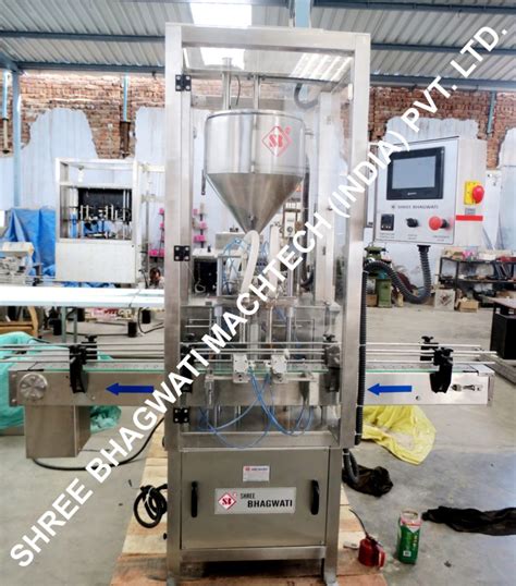 Viscous Cream Filler Automatic Servo Plc Base Head Viscous