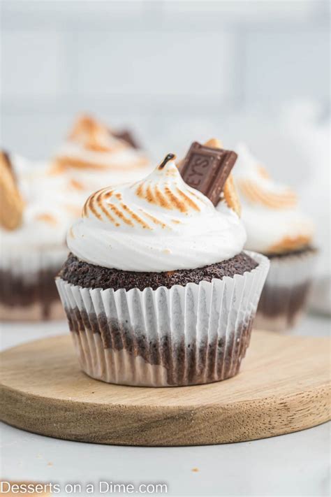 Smores Cupcakes The Best Smores Cupcakes Recipe