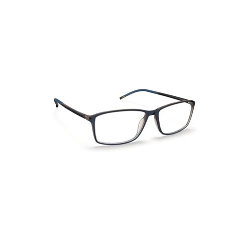 Silhouette Spx Illusion Black Pine Eyeglasses Man