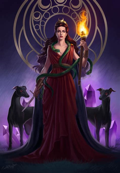 Hecate By Carolmylius On Deviantart