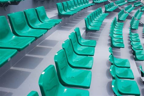 Premium Photo | Stadium seats