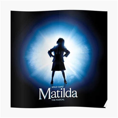 Matilda The Musical 2022 Premium Matte Vertical Poster Sold By Nelya