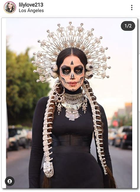 Pin by Jazmin Ubiarco on Día de Muertos Halloween costumes makeup