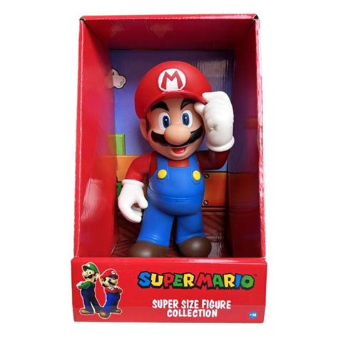 Boneco Super Mario Bros Gigante Vers O Grande Mario Cm Super Size