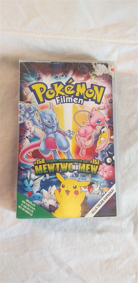 Se produkter som liknar POKEMON filmen VHS ifrån 1997 på Tradera