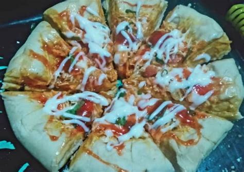 Resep Pizza Teflon Rumahan Oleh Anisa Cookpad