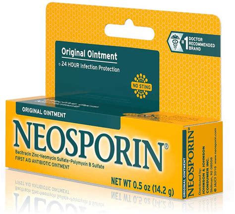 neosporin uk original  aid wound scar antibiotic ointment