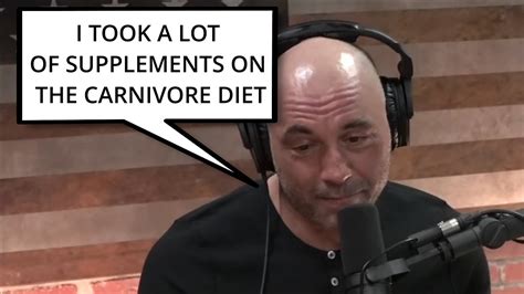 Why Joe Rogan Quit The Carnivore Diet Joerogan Youtube