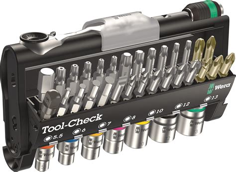 Wera Tool Check 1 Sb Zyklop Mini Bit Ratchet Screwdriver Bits