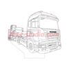 Scania R450 Truck With Platform 3d Illusion Lamp Plan Vector File