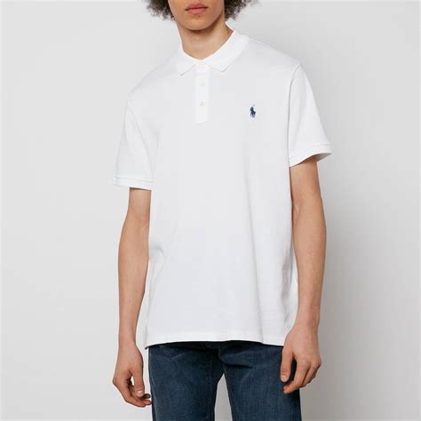 Polo Ralph Lauren Men S Spa Terry Polo Shirt White