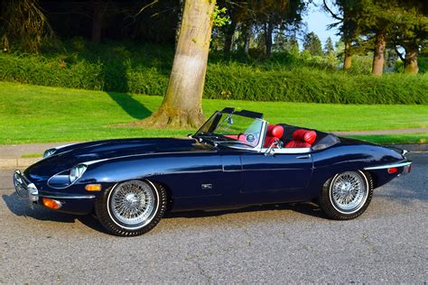 Jaguar Xke Series Ii Roadster Side Profile