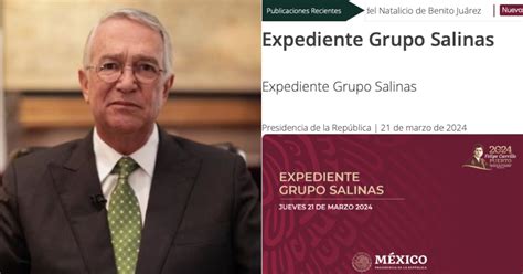 Presidencia Difunde El Expediente De Adeudos De Ricardo Salinas Pliego