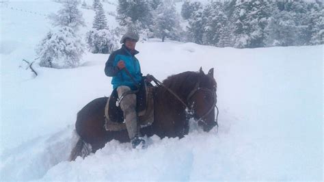 Más De Un Metro De Nieve Y 10 Grados Bajo Cero La Odisea De Una