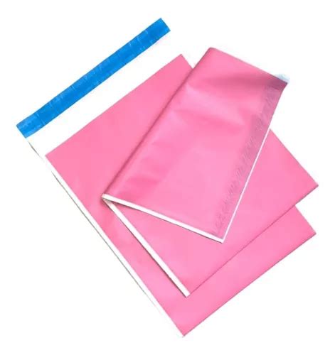 Envelope Plástico Correios Sedex 32x40 Rosa Colorido 250 Uni Frete grátis