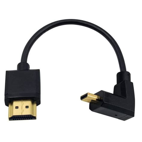 Câble HDMI vers Micro HDMI extrêmement Fin et Flexible câble Micro