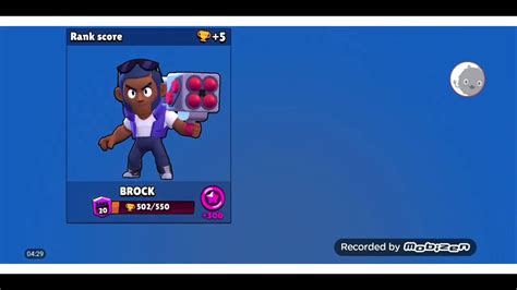 Am Facut Trofee Pe Brock Brawl Stars Youtube